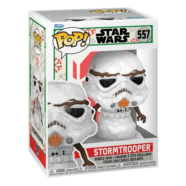 Funko Stormtrooper Star Wars Holiday 2022 Figura POP! Heroes Vinyl 9 cm - Collector4u.com