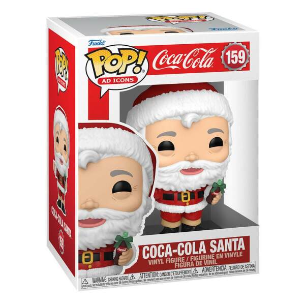 Funko Santa Coca-Cola Figura POP! Ad Icons Vinyl 9 cm - Collector4u.com