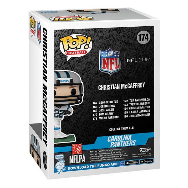 Funko Christian McCaffrey (Away) NFL POP! Sports Vinyl Figura Panthers 9 cm - Collector4u.com
