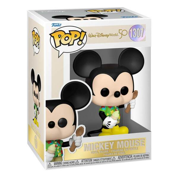 Funko Aloha Mickey Mouse Walt Disney Word 50th Anniversary POP! Disney Vinyl Figura 9 cm - Collector4u.com