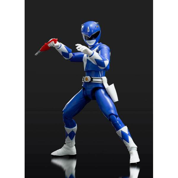 Maqueta Furai Model Plastic Model Kit Blue Ranger Power Rangers 13 cm - Collector4u.com