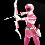 Maqueta Furai Model Plastic Model Kit Pink Ranger Power Rangers 13 cm - Collector4u.com
