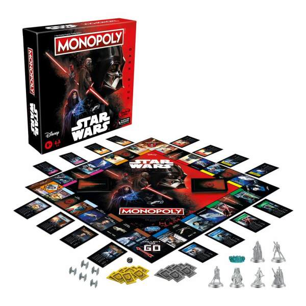 Monopoly Dark Side Star Wars Juego de Mesa Edition *Edición Inglés* - Collector4u.com