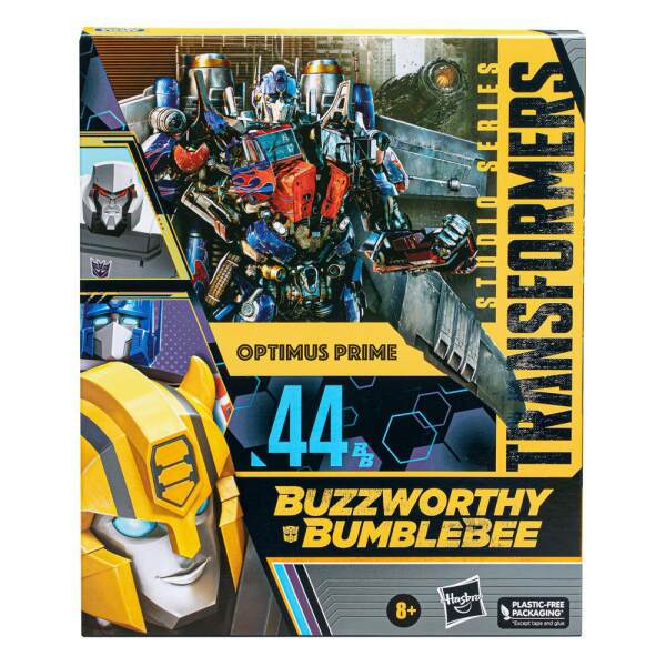 Figura Studio Series Actionfigur Optimus Prime Transformers el lado oscuro de la luna Buzzworthy Bumblebee 22 cm - Collector4u.com