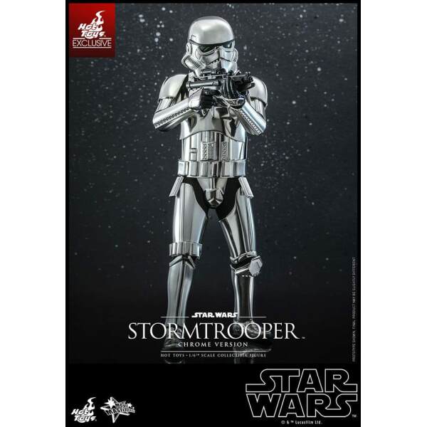 Figura Movie Masterpiece 1/6 Stormtrooper Star Wars Chrome Version 30 cm - Collector4u.com
