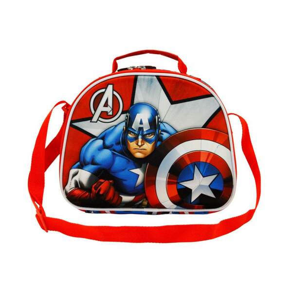 Bolsa Portamerienda Captain America Gravity Marvel - Collector4u.com