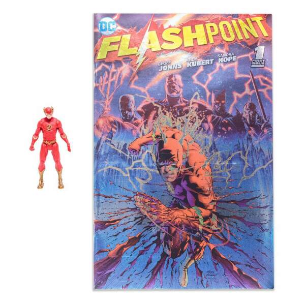 Figura y Cómic Page Punchers The Flash Flashpoint Metallic Cover Variant SDCC DC Direct 8 cm - Collector4u.com