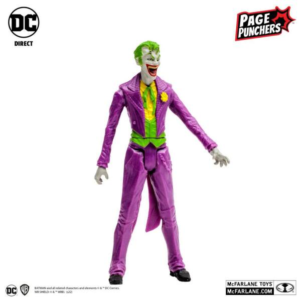 Figura & Cómic Page Punchers Joker DC Direct (DC Rebirth) 8 cm - Collector4u.com