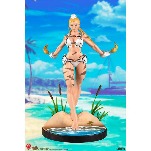 Estatua 1/4 Cammy Street Fighter Player 2 44 cm - Collector4u.com
