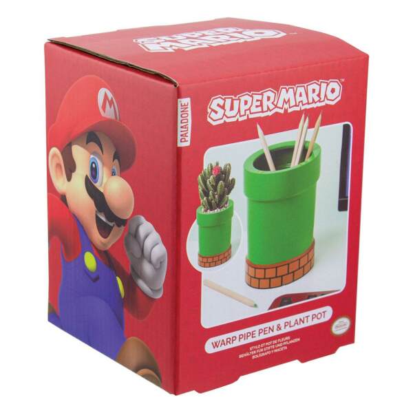 Soporte para Lápices Pipe Plant Super Mario - Collector4u.com