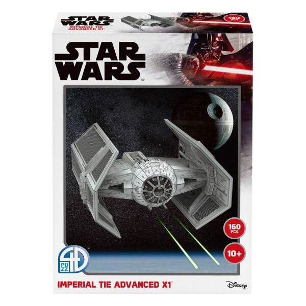 Puzzle 3D Imperial TIE Advanced X1 Star Wars - Collector4u.com