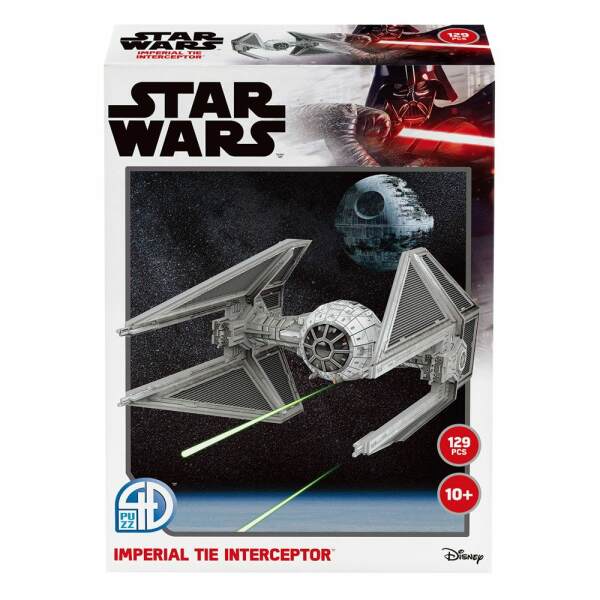 Puzzle 3D Imperial TIE Interceptor Star Wars - Collector4u.com