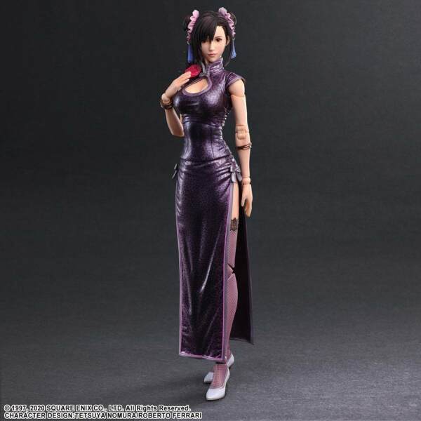 Figura Tifa Lockhart Sporty Dress Ver Final Fantasy VII Remake Play Arts Kai 25 cm - Collector4u.com