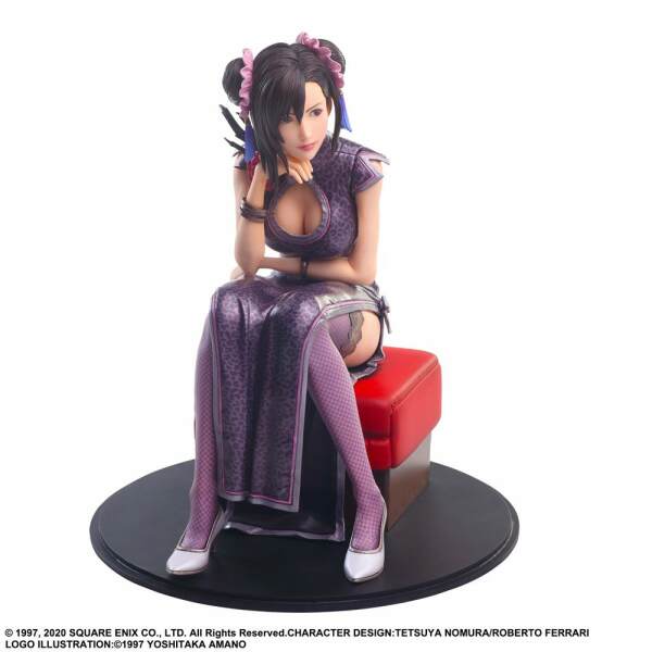 Estatua Tifa Lockhart Sporty Dress Ver Final Fantasy VII Remake Static Arts Gallery 16 cm - Collector4u.com