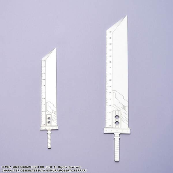Pack de 2 Reglas Aluminio Buster Sword Final Fantasy VII Remake - Collector4u.com