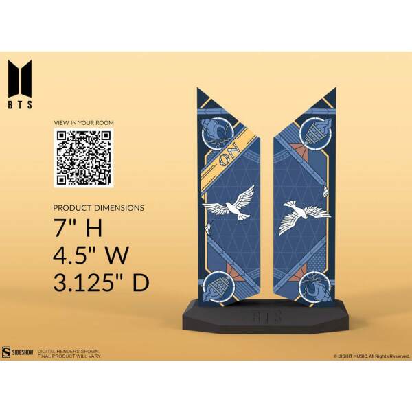 Estatua Premium BTS Logo: On Edition BTS 18 cm - Collector4u.com