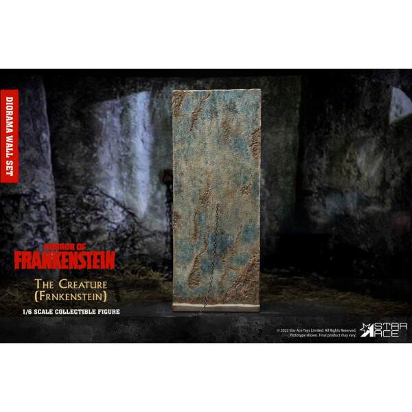 Diorama Pared El horror de Frankenstein My Favourite Movie 1/6 - Collector4u.com
