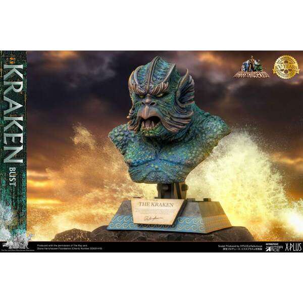 Busto Ray Harryhausens Kraken Furia de titanes 45 cm - Collector4u.com