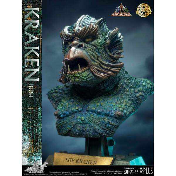 Busto Ray Harryhausens Kraken Furia de titanes 45 cm - Collector4u.com