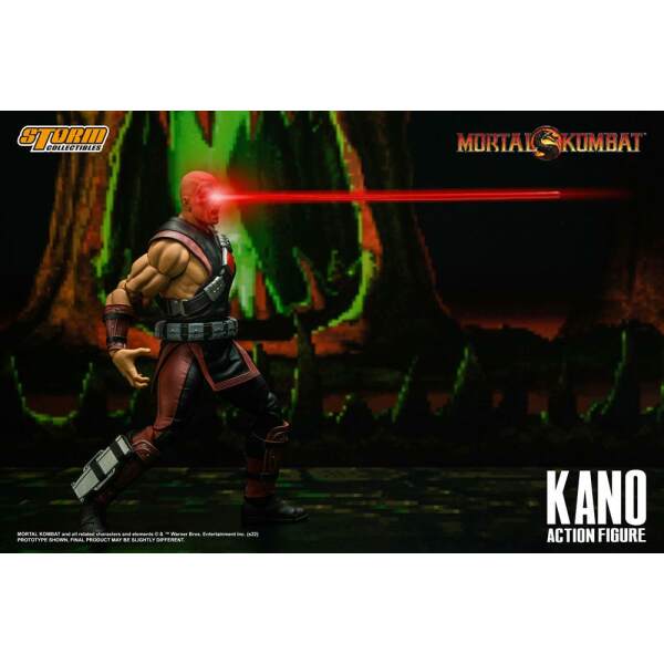 Figura 1/12 Kano Mortal Kombat 18 cm - Collector4u.com