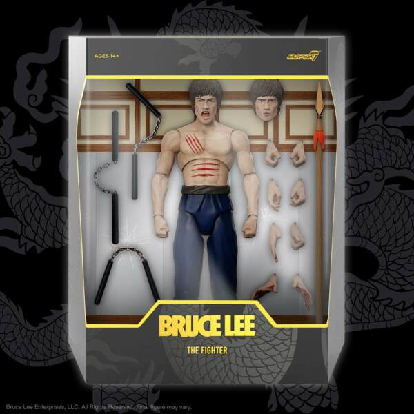 Figura Ultimates Bruce The Fighter Bruce Lee 18 cm - Collector4u.com