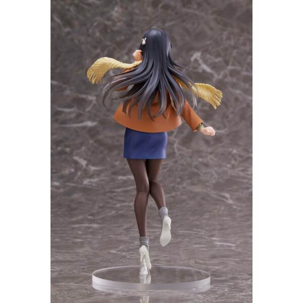 Estatua PVC Mai Sakurajima Winter Wear Rascal Does Not Dream of a Dreaming Girl Ver. 20 cm - Collector4u.com