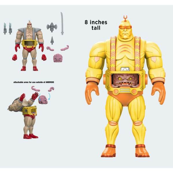 Figura BST AXN XL Krang with Android Body Tortugas Ninja (Arcade Game Colors) 20 cm - Collector4u.com