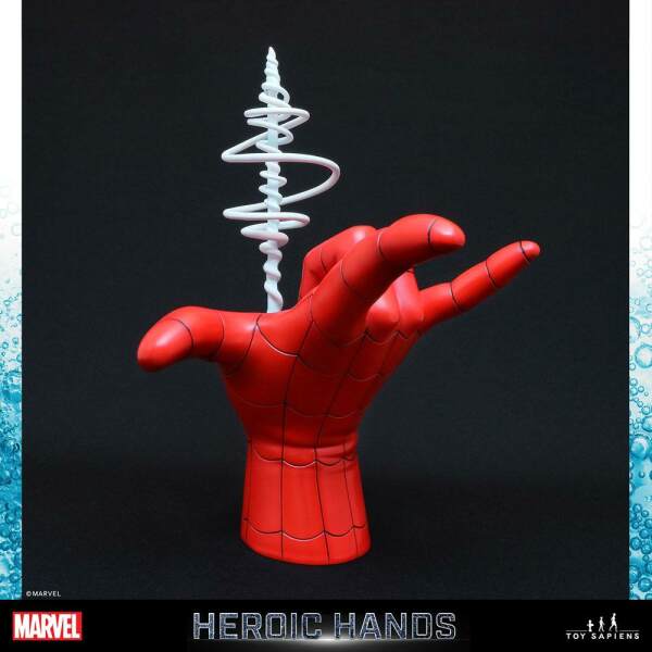 Estatua tamaño real #01A Spider-Man Marvel Heroic Hands 26 cm - Collector4u.com