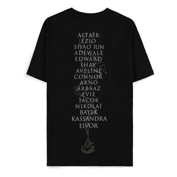 Camiseta Names talla XL Assassins Creed - Collector4u.com