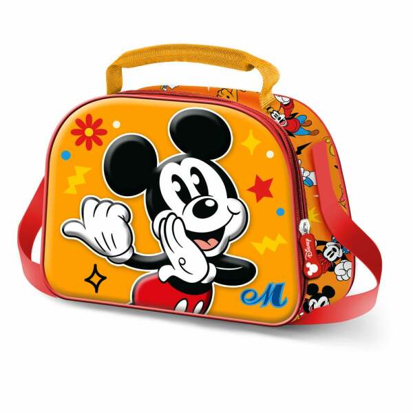 Bolsa Portamerienda Mickey 3d Whisper Disney