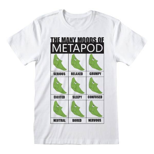 Camiseta Many Moods Of Metapod Pokemon Talla Xl