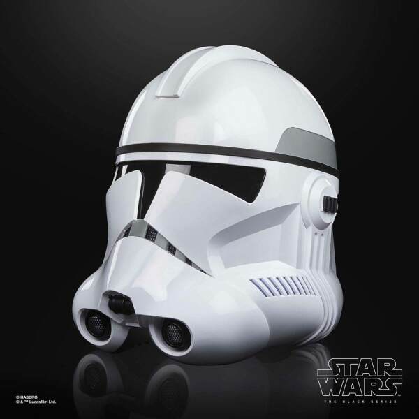 Casco Electronico Phase Ii Clone Trooper Star Wars The Clone Wars Black Series