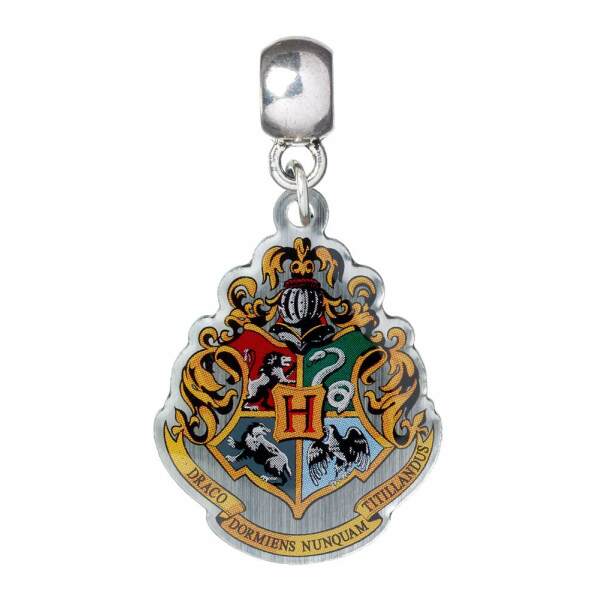 Colgante Hogwarts Crest Harry Potter Plateado