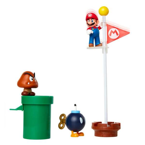 Diorama Set Acorn Plains World Of Nintendo Super Mario
