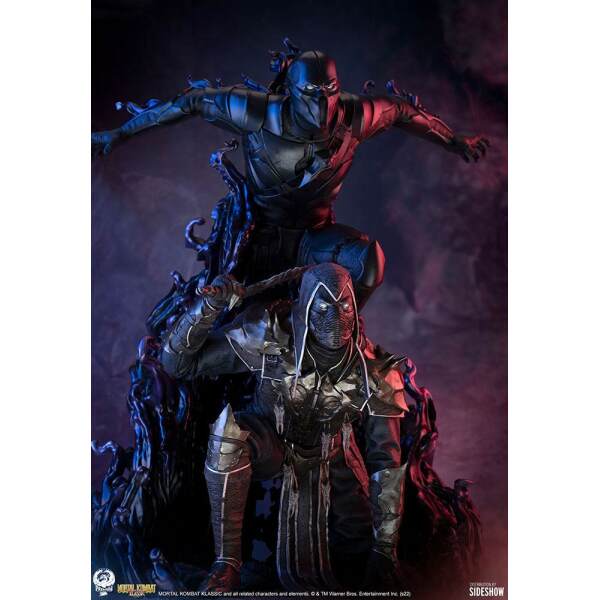 Estatua 1 4 Noob Saibot Mortal Kombat 56 Cm 3