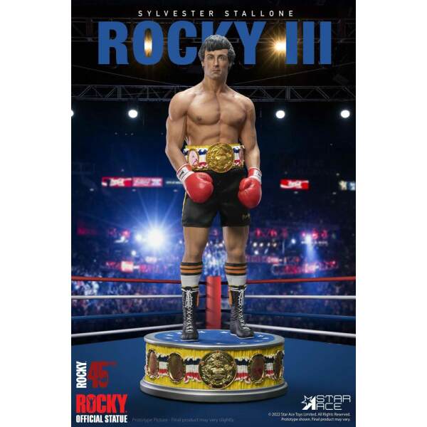 Estatua 1 4 Rocky Balboa Rocky Iii Deluxe Ver 46 Cm