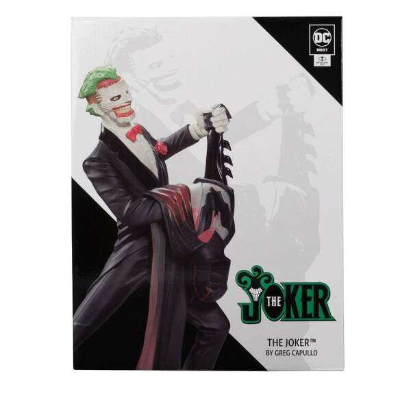 Estatua 1 8 The Joker Batman Dc Designer Series By Greg Capullo 24 Cm 10