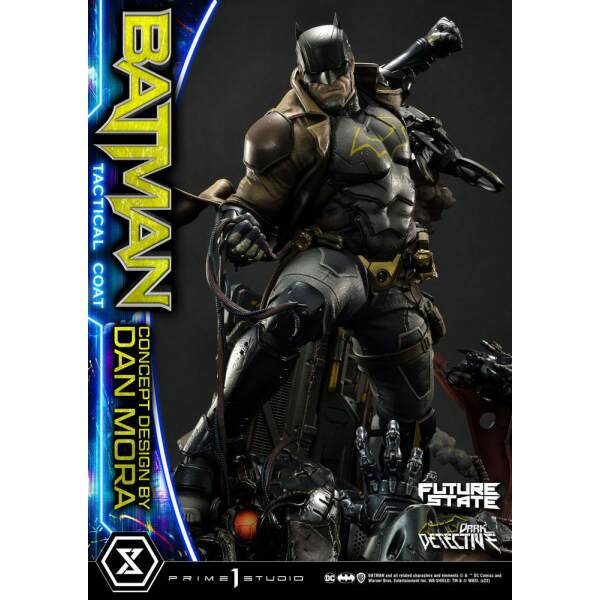Estatua Batman Dark Detective Tactical Coat Concept Design By Dan Mora Dc Comics 1 4 59 Cm 17