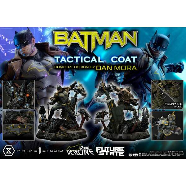Estatua Batman Dark Detective Tactical Coat Concept Design By Dan Mora Dc Comics 1 4 59 Cm 2