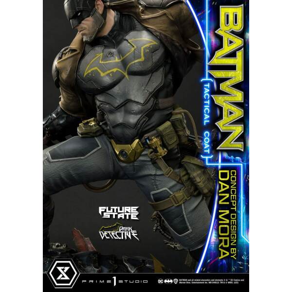 Estatua Batman Dark Detective Tactical Coat Concept Design By Dan Mora Dc Comics 1 4 59 Cm 23
