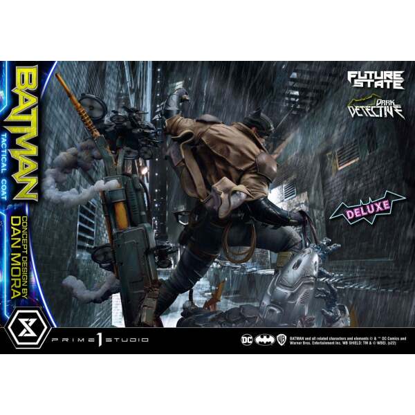Estatua Batman Dark Detective Tactical Coat Concept Design By Dan Mora Deluxe Bonus Version Dc Comics 1 4 59 Cm 5
