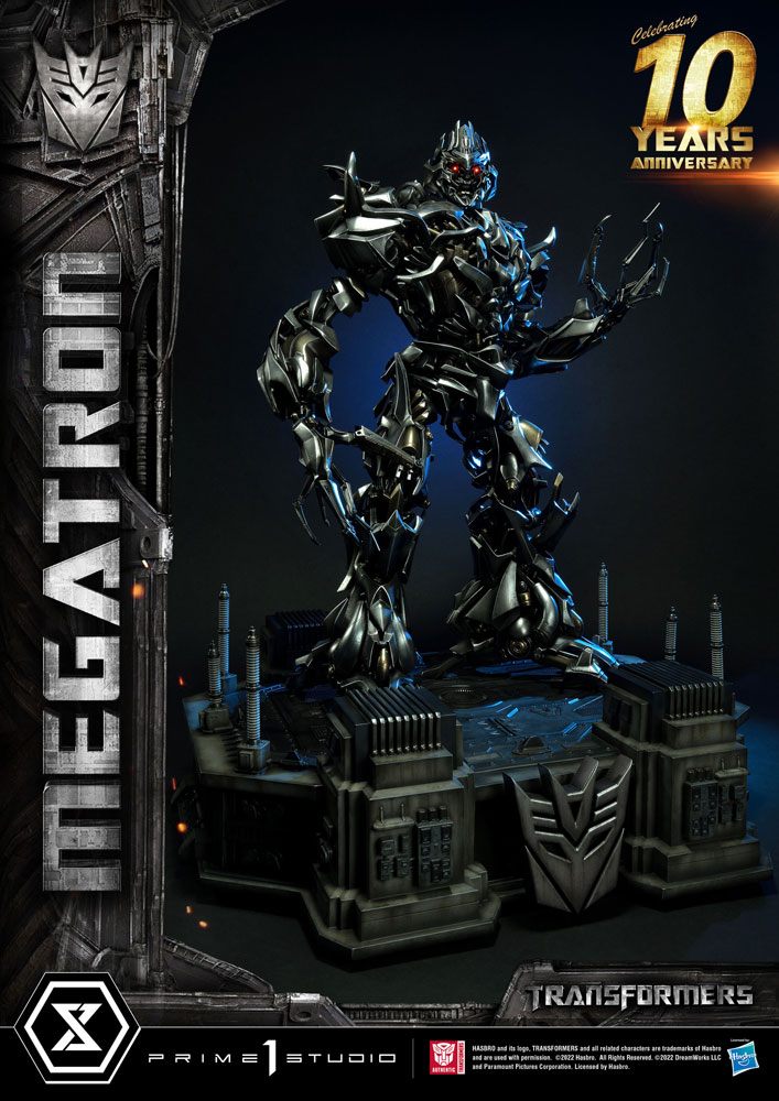 Estatua Museum Masterline Megatron Transformers Deluxe Bonus Version 84 cm
