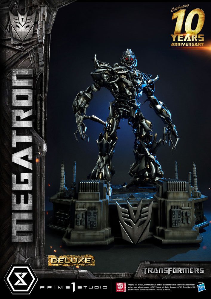 Estatua Museum Masterline Megatron Transformers Deluxe Bonus Version 84 Cm