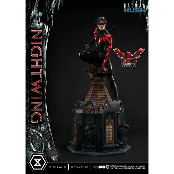 Estatua Nightwing Red Version Batman Hush 87 Cm