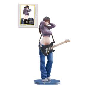 Estatua Pvc 1 7 Guitar Girl Original Character Illustrated By Hitomio16 Deluxe Ver 25 Cm