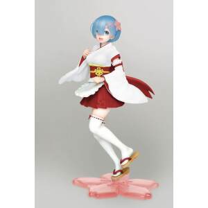 Estatua Rem Japanese Maid Re Zero Starting Life In Another World Ver Renewal Edition 23 Cm