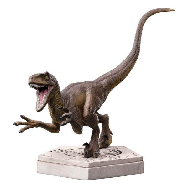 Estatua Velociraptor A Jurassic World Icons 9 Cm