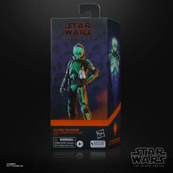 Figura Clone Trooper Star Wars Black Series Halloween Edition 15 Cm 3