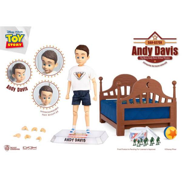 Figura Dynamic 8ction Heroes Andy Davis Deluxe Version Toy Story 14 Cm