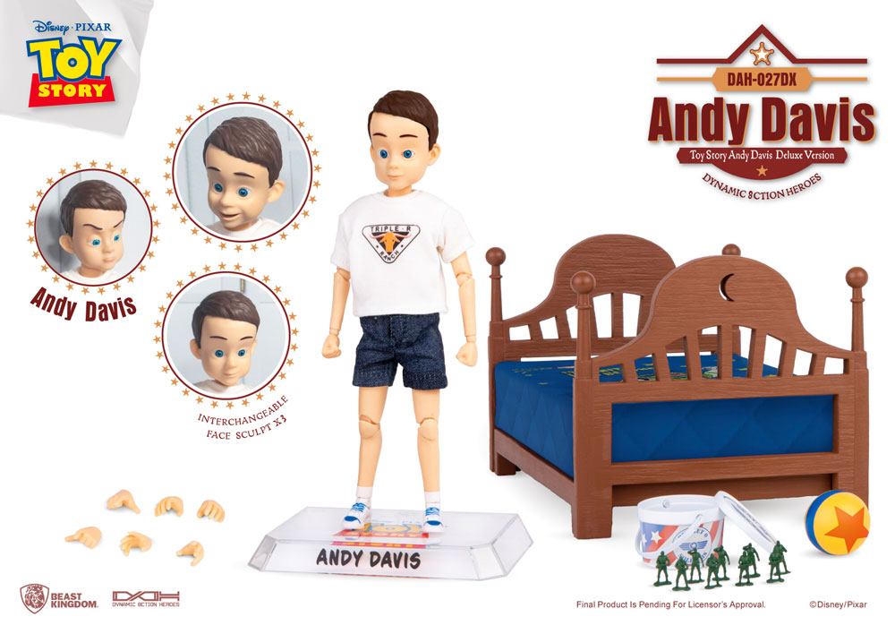 Figura Dynamic 8ction Heroes Andy Davis Deluxe Version Toy Story 14 cm